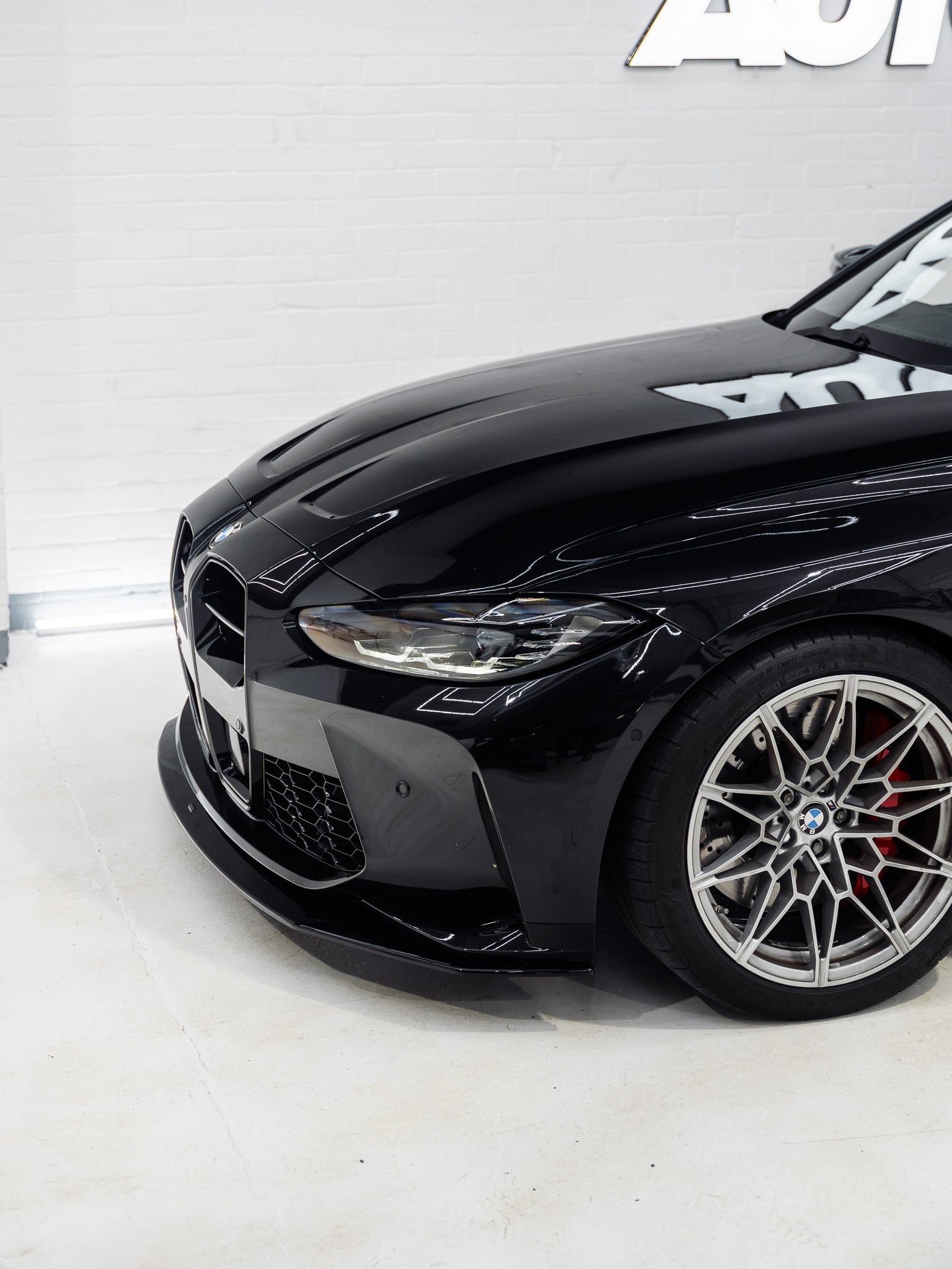 ZAERO EVO-S Front Lip for BMW M3 G80 G81 & M4 G82 G83 Gloss Black