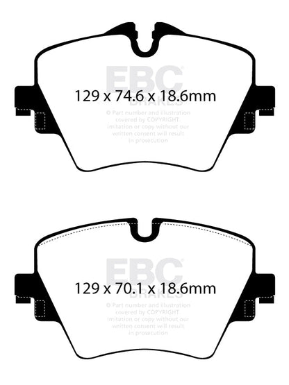 EBC Brakes Pad and Disc Kit (PDKF2369) Image 1