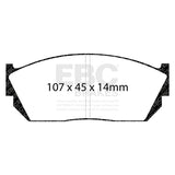 EBC Brakes Pad and Disc Kit (PDKF868) Image 1