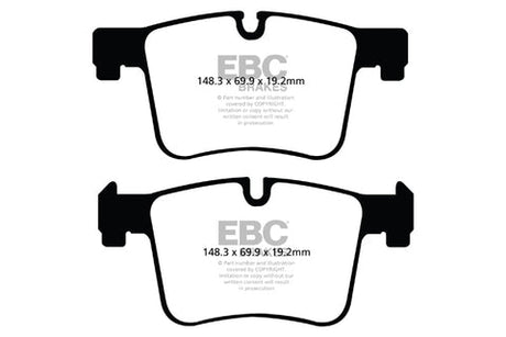 EBC Redstuff 3000 Series Sport Brake Pad Set (DP32105C) Image 1