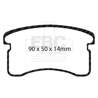 EBC Brakes Pad and Disc Kit (PDKF573)