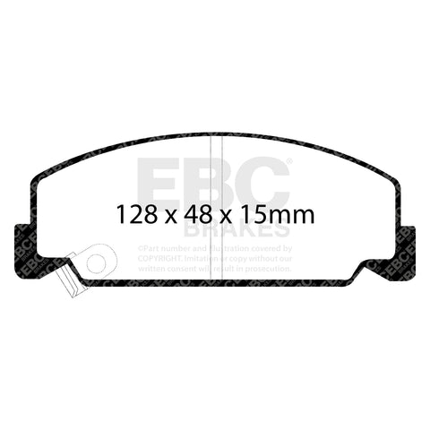 EBC Brakes Pad  and  Disc Kit (PD01KF656) Image 2