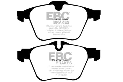 EBC Ultimax OE Replacement Brake Pad Set (DP1912) Image 3