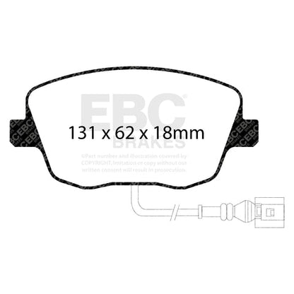 EBC Brakes Pad and Disc Kit (PD18KF081) Image 1