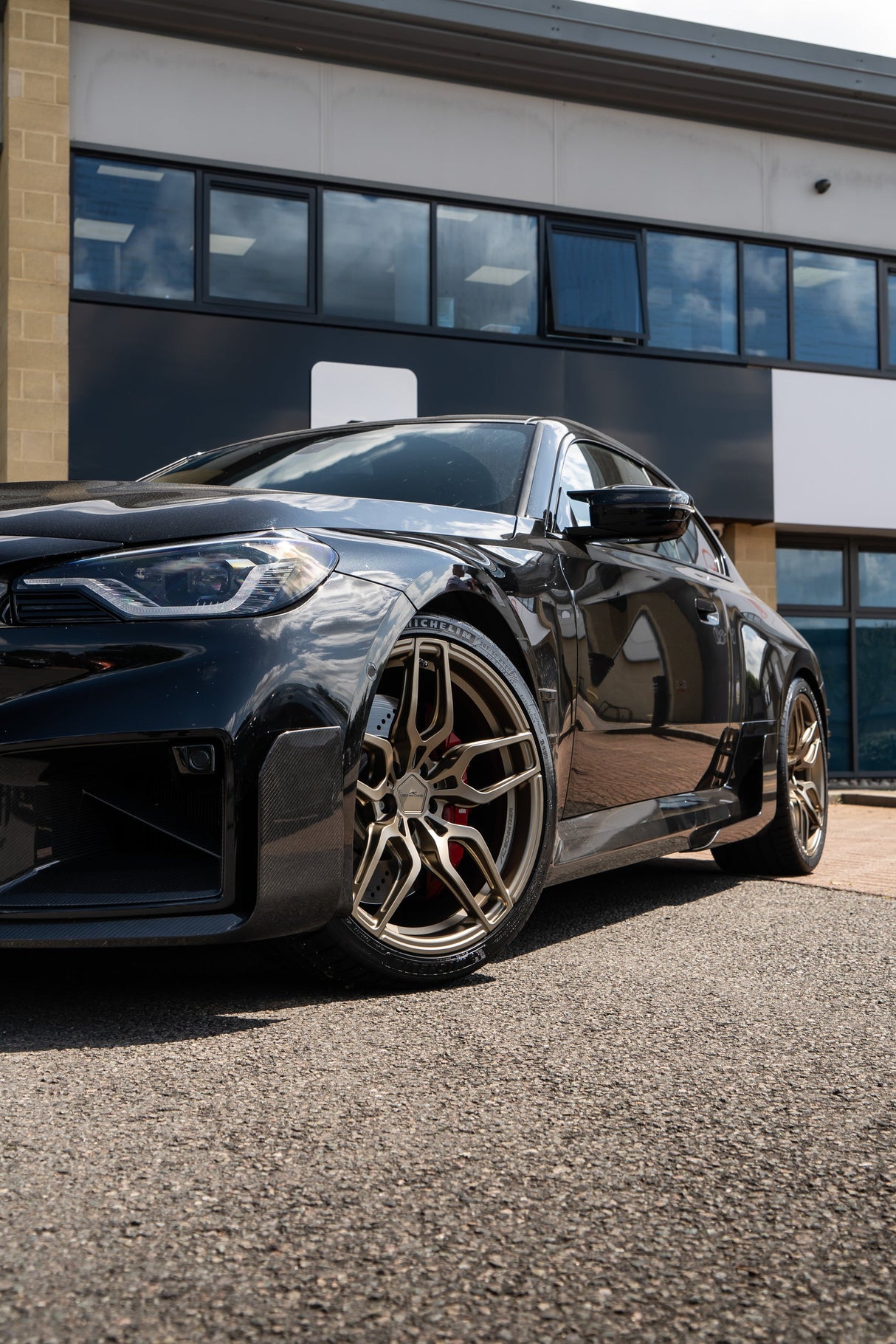 AC Schnitzer BMW M2 G87 ac4 Forged Techgold alloy wheel sets