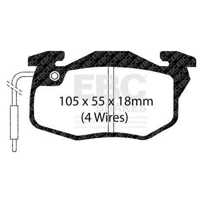 EBC Brakes Pad  and  Disc Kit (PD01KF369)