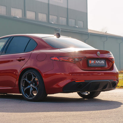 Exhaust System for Alfa Romeo Giulia Veloce Q4 AWD Decat Pipe