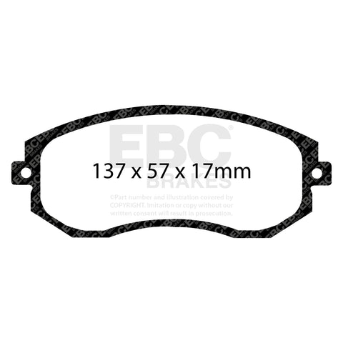 EBC Brakes Pad  and  Disc Kit (PD01KF1385) Image 1