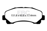 EBC Brakes Pad and Disc Kit (PDKF970) Image 2