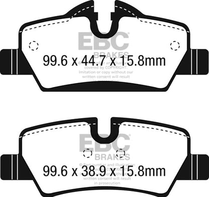 EBC Brakes Pad and Disc Full vehicle Kit (PD40K2321)