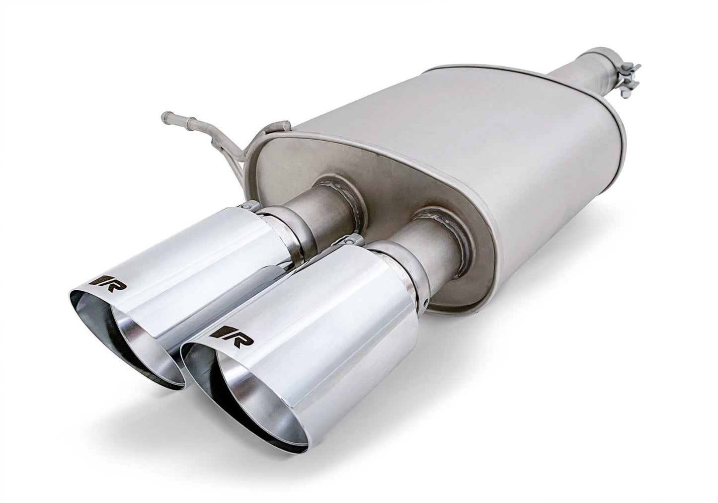 Sport Exhaust System for Mini John Cooper Works GP F56 Racing Sport Silencer | 2x 98mm Street Race Black Chrome Tips | Sound Controller