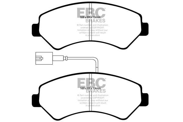 EBC Brakes Pad and Disc Full vehicle Kit (PD40K622)