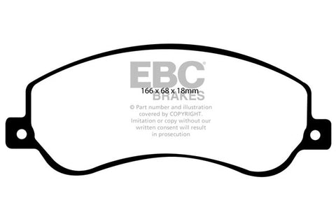 EBC Brakes Pad and Disc Kit (PDKF2135)