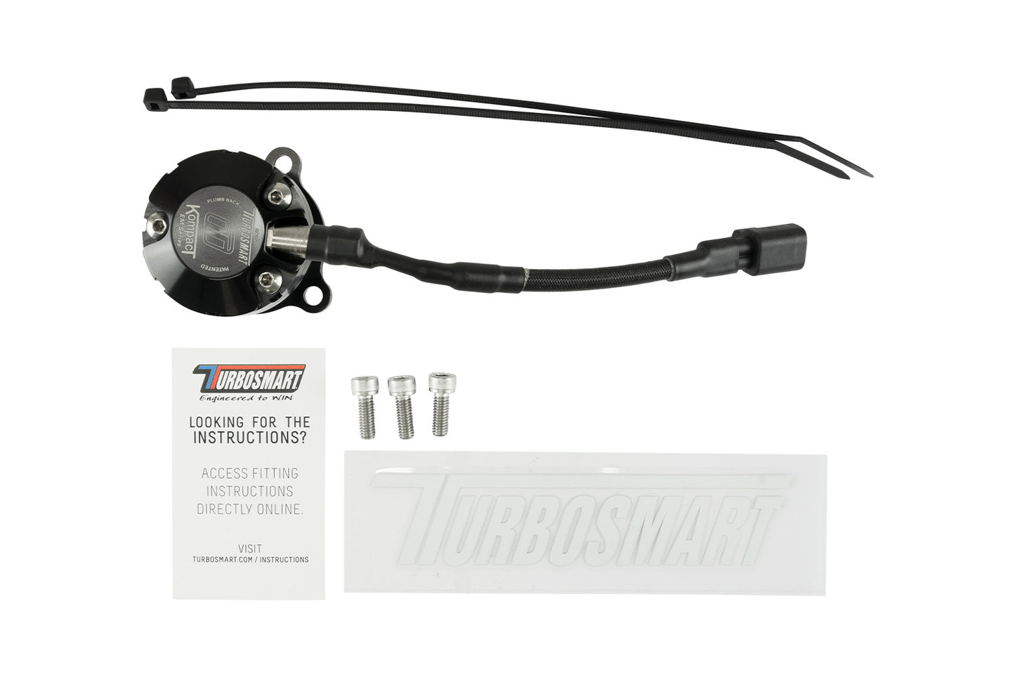 Turbosmart BOV Kompact EM PlumBack- VR21