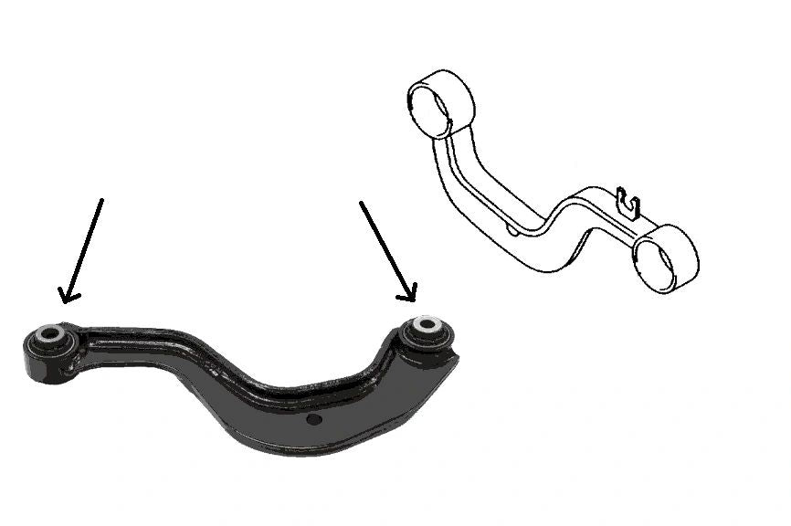 SEAT Leon MK2 (2005-2012) Inc Cupra Rear Upper Link Suspension Arm Bushes