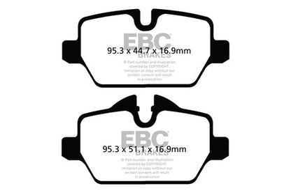 EBC Brakes Pad and Disc Kit (PD11KR610)