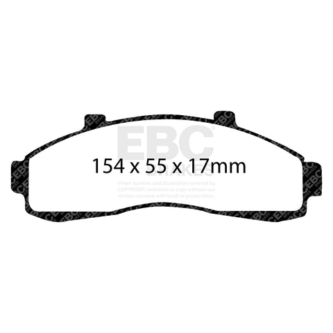 EBC Brakes Pad and Disc Kit (PDKF1177)