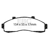 EBC Brakes Pad and Disc Kit (PDKF716) Image 3