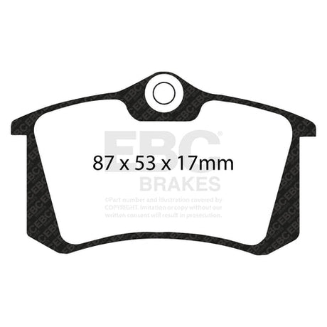 EBC Brakes Pad  and  Disc Kit (PD01KR095) Image 1
