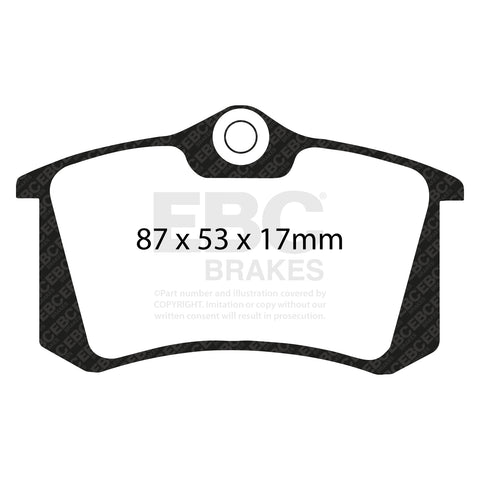 EBC Brakes Pad and Disc Kit (PD11KR131) Image 3