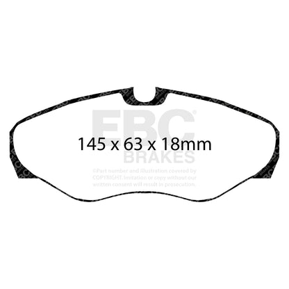 EBC Brakes Pad and Disc Full vehicle Kit (PD40K1412)