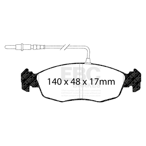EBC Brakes Pad and Disc Kit (PD11KF1150)