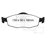 EBC Brakes Pad and Disc Kit (PDKF693) Image 4