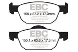 EBC Brakes Pad and Disc Kit (PDKF865) Image 2