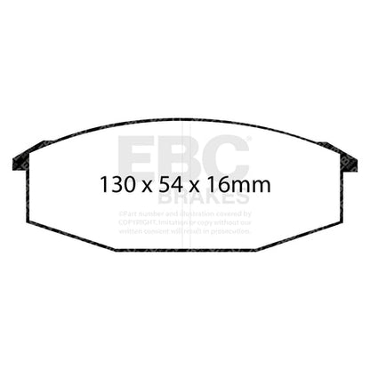 EBC Brakes Pad and Disc Kit (PDKF1965) Image 1