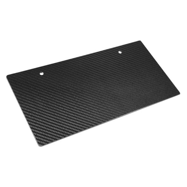 APR Double-Sided Carbon Fibre Number Plate Blank (US Size)