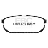 EBC Brakes Pad and Disc Kit (PDKR480) Image 4