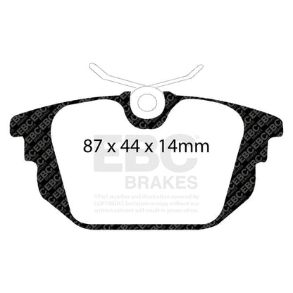 EBC Brakes Pad and Disc Full vehicle Kit (PD40K035) Image 4