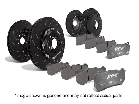 EBC Full Race RPX Pad & 2pc Disc Kit FULL VEHICLE - (P2DK029RPX) Full Car