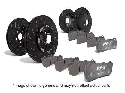 EBC Full Race RPX Pad & 2pc Disc Kit FULL VEHICLE - (P2DK029RPX) Full Car