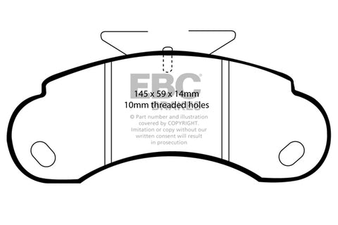 EBC Brakes Pad and Disc Kit (PDKF1273)