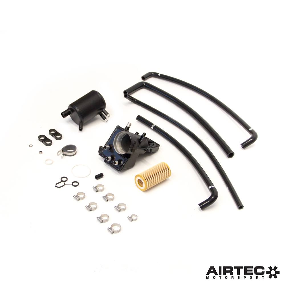 AIRTEC Motorsport Two-Piece Breather System for Focus Mk2 ST &amp; RS Image 1