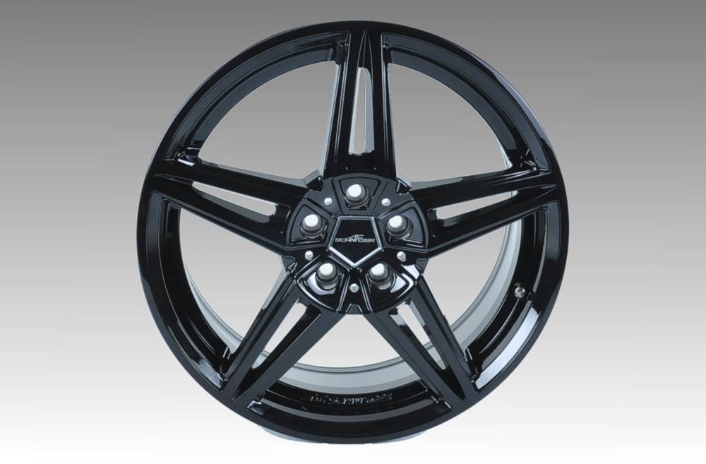 AC Schnitzer Wheel 8.5 X 19 Type ac1 Black Offset 43 For BMW 5 Series