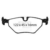 EBC Brakes Pad and Disc Kit (PDKR149) Image 3