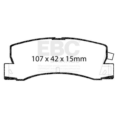 EBC Brakes Pad and Disc Kit (PD06KR352) Image 2