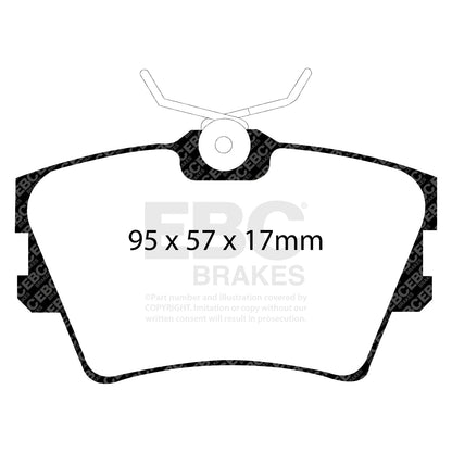 EBC Brakes Pad and Disc Full vehicle Kit (PD40K1902) Image 2