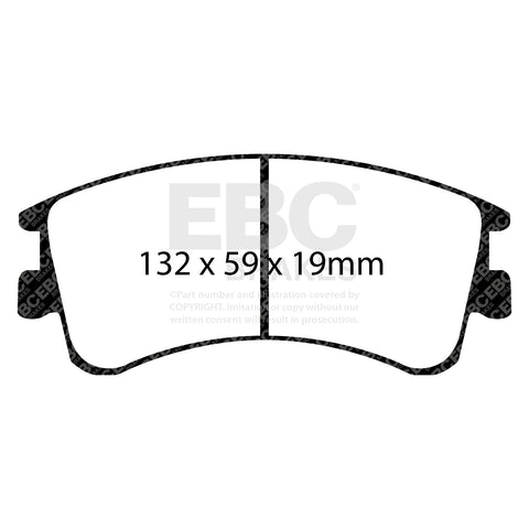 EBC Brakes Pad and Disc Full vehicle Kit (PD40K1110) Image 1