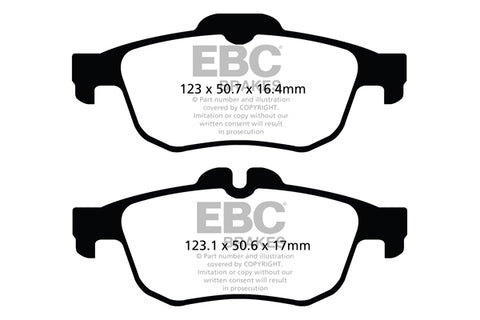 EBC Brakes Pad and Disc Kit (PDKR1027) Image 1