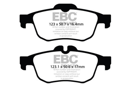 EBC Brakes Pad and Disc Kit (PDKR1027) Image 1