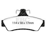 EBC Brakes Pad and Disc Kit (PDKR365) Image 3