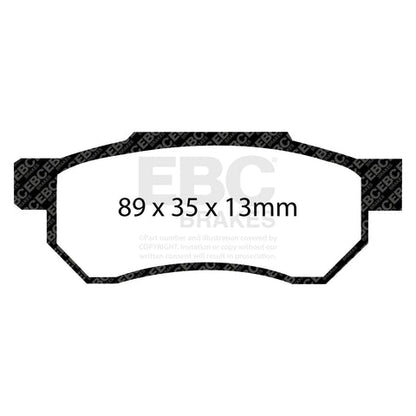 EBC Brakes Pad and Disc Full vehicle Kit (PD40K817) Image 2