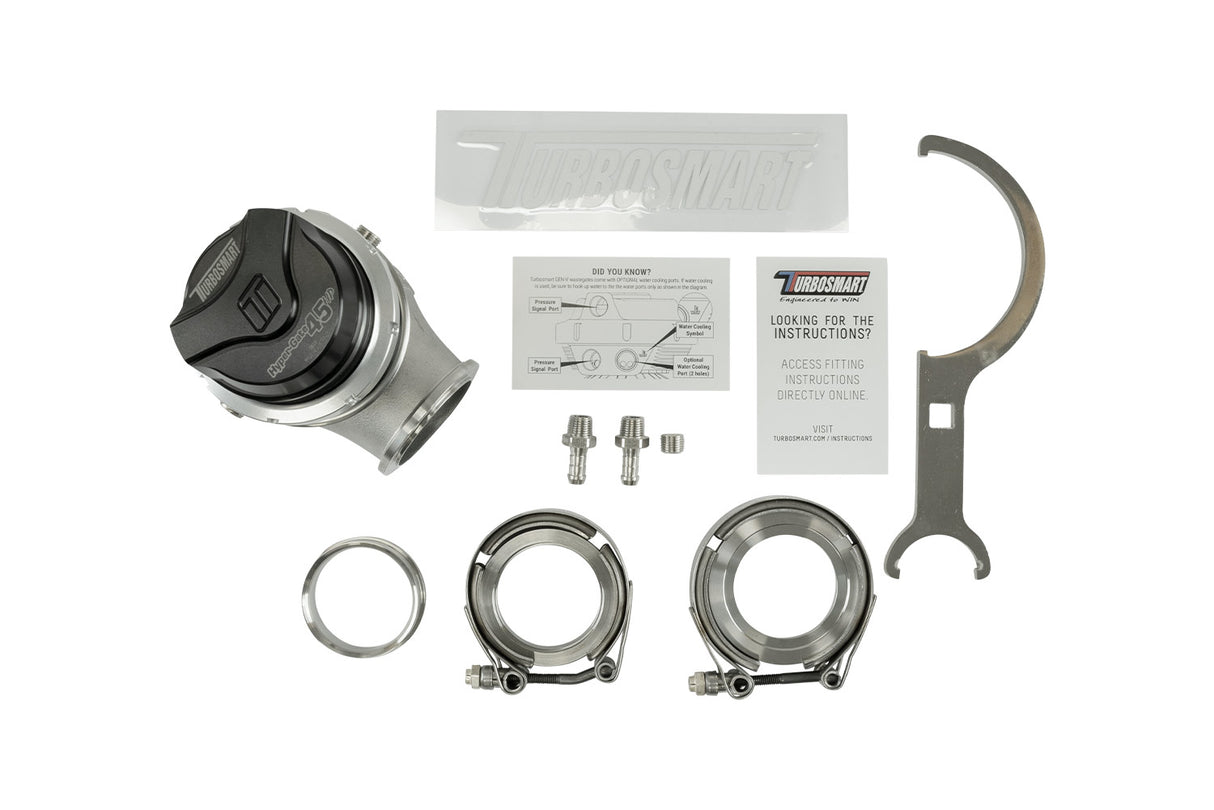 Turbosmart Turbosmart GenV HyperGate45HP 35psi Black – Image 4