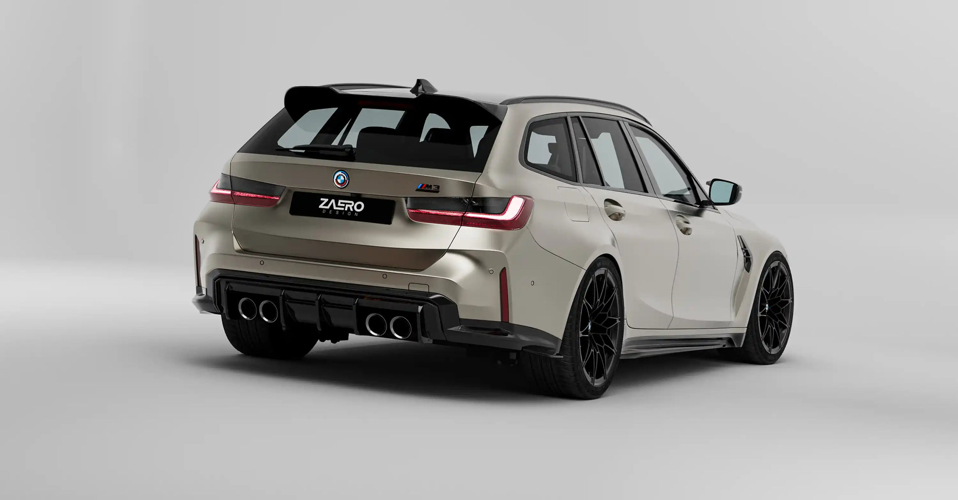 ZAERO EVO-S Side Skirts Gloss Black for BMW M3 G80/G81