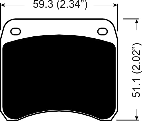 AP Racing Brake Pads CP2195D38 (10.5mm, set of 4)