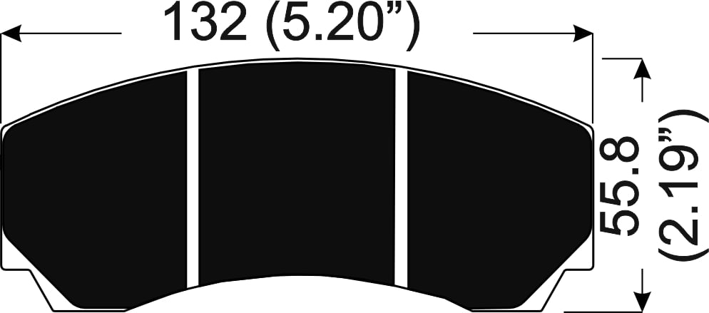 AP Racing Brake Pads CP3215D46 (16.75mm, set of 4)