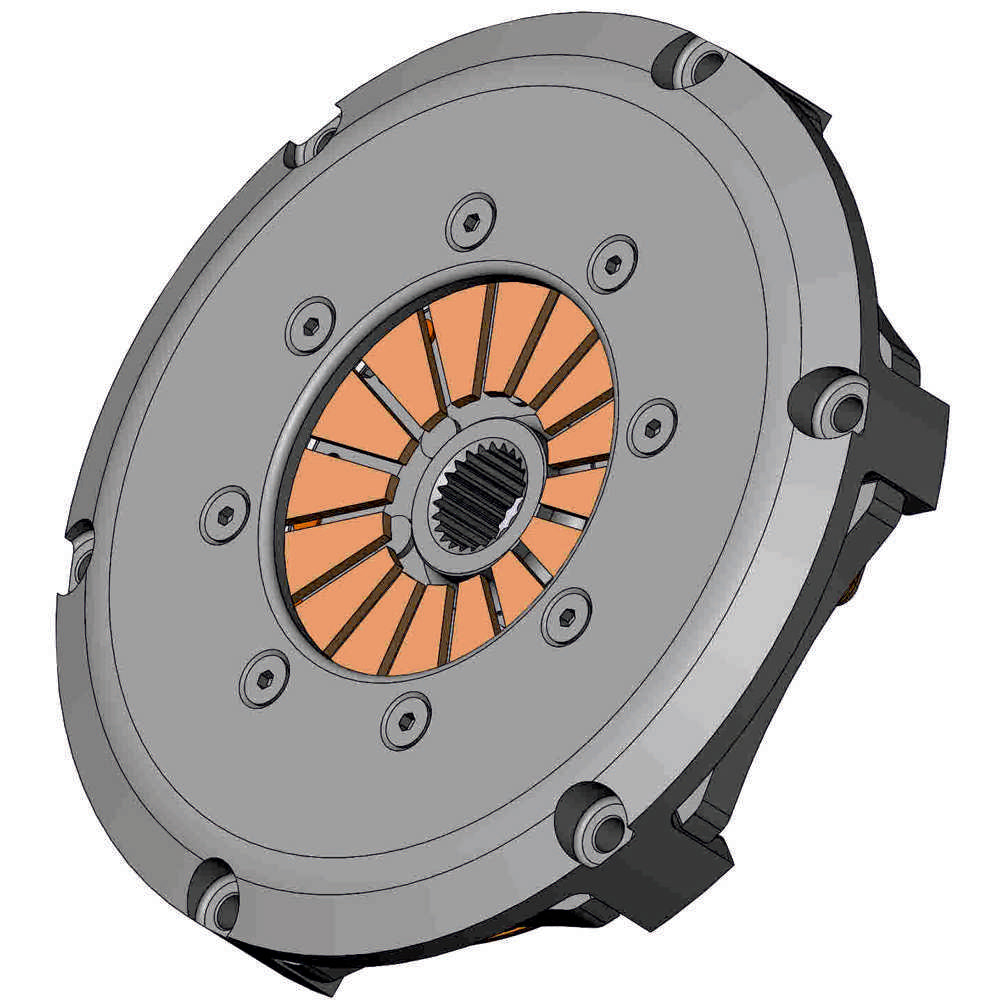 AP Racing CP4560 Ø200mm Single Plate Cerametallic Race Clutch (Push Type)